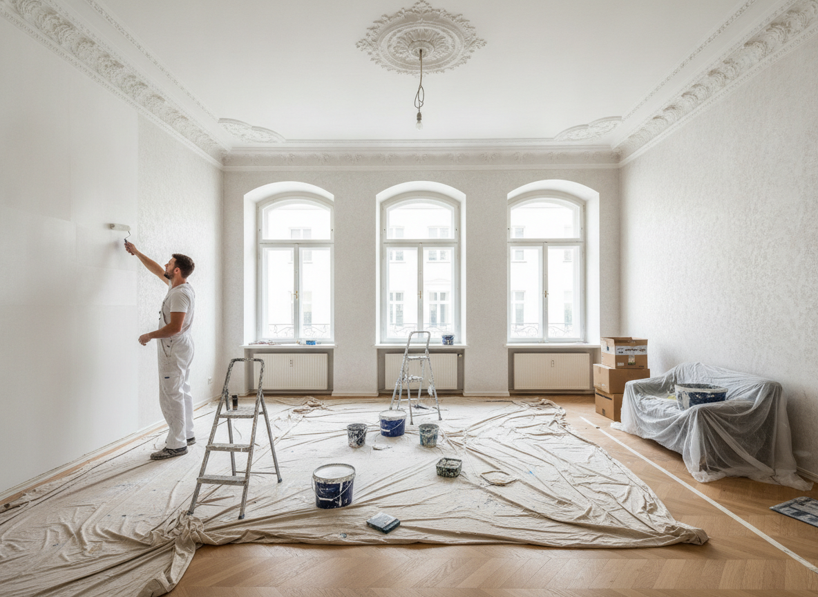 Malerarbeiten von DC Innenausbau in Köln