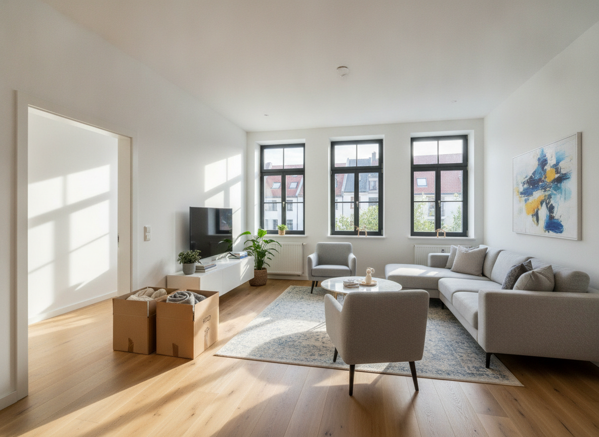 Bezugsfertiger, fertig ausgebauter Wohnraum