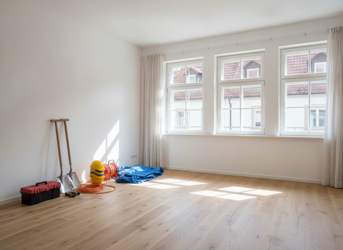 Besenreine, saubere Baustelle von DC Innenausbau